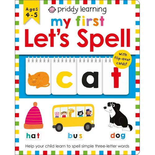 My First Let's Spell (Priddy Learning) - Board Book