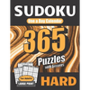Sudoku One a Day Calendar for Adults: Hard: 365 Puzzles with Answers - Paperback
