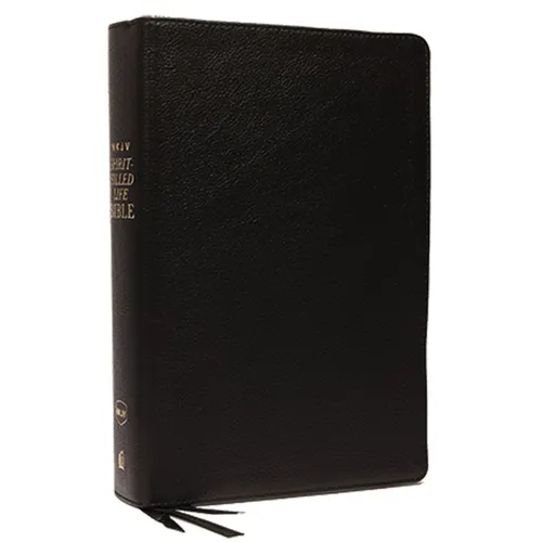 NKJV, Spirit-Filled Life Bible, Third Edition, Genuine Leather, Black, Red Letter Edition, Comfort Print, Comfort Print: Kingdom Equipping Through the - Leather