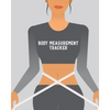 Body Measurement Tracker: Log & Write Measurements, Keep Track Of Progress Notebook, Record Weight Loss For Diet, Gift, Women & Men Journal, Book - Paperback