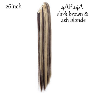 Buy 4ap24a1 Claw Clip on Ponytail Hair Extension