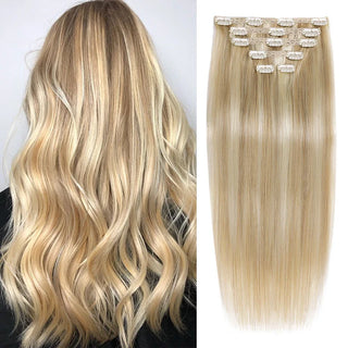 Buy p18-22 Remy Natural Hair Clip in Extensions