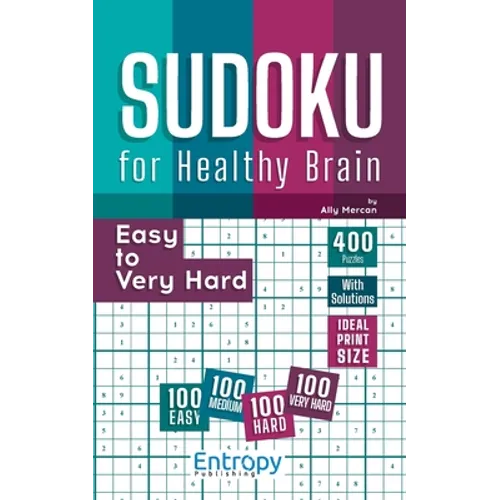 Sudoku for Healthy Brain: Easy to Very Hard - Paperback