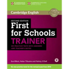 First for Schools Trainer Six Practice Tests with Answers and Teachers Notes with Audio - Paperback