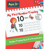 My First Number Tracing Book For Preschoolers: Best Workbook for Kids Practice with Pen Control, Tracing and learning Numbers for kids Kindergarten (a - Paperback