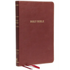 KJV, Thinline Bible, Standard Print, Imitation Leather, Burgundy, Red Letter Edition - Imitation Leather