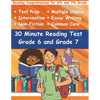 30 Minute Reading Test Grade 6 and Grade 7: Reading Comprehension for 6th and 7th Grade - Paperback