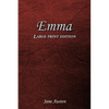 Emma: Large Print Edition - Paperback