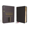 Nasb, Thompson Chain-Reference Bible, Genuine Leather, Calfskin, Black, 1995 Text, Red Letter, Comfort Print - Leather
