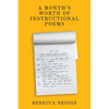 A Month's Worth of Instructional Poems - Paperback