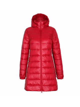 Buy red Hat Detachable Ultra Light Down Jacket