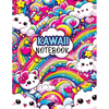 Kawaii Notebook: Composition Notebook for Kids with Dotted Midline and Picture Space Writing Paper, Perfect for Primary Journals in Grades K-2 - Paperback