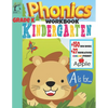 Phonics Workbook Kindergarten: +150 New Words +27 Reading activities: Color Print - Paperback