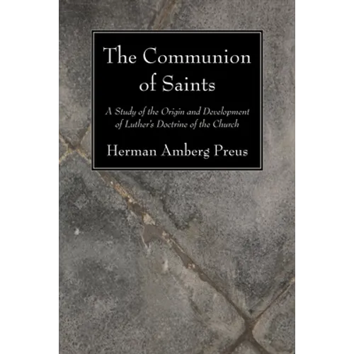 The Communion of Saints - Paperback
