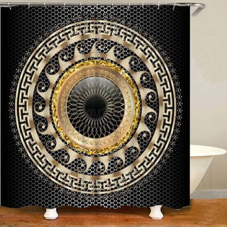 Buy only-shower-curtain7 Modern Geometric Shower Curtain Set