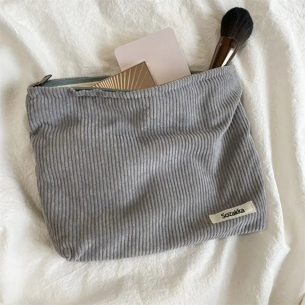 Corduroy Travel Cosmetic