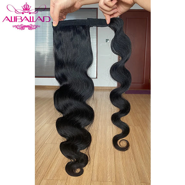 Wrap Around Ponytail