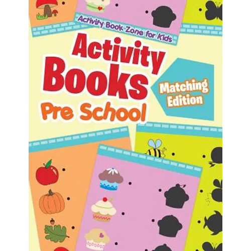 Activity Books Pre School Matching Edition - Paperback