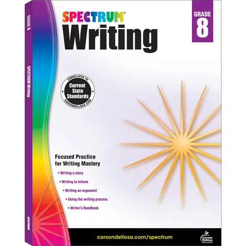 Spectrum Writing, Grade 8: Volume 42 - Paperback