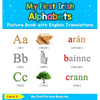 My First Irish Alphabets Picture Book with English Translations: Bilingual Early Learning & Easy Teaching Irish Books for Kids - Hardcover