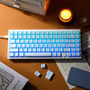 XVX PRISM Shine-Through Double-Shot Cherry Profile 142-Key PBT Keycap Set