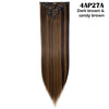 Long Straight Clip in on Hair Extensions