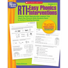 Rti: Easy Phonics Interventions: Week-By-Week Reproducible Lessons That Teach Key Phonics Skills Students Need to Achieve Reading Success - Paperback