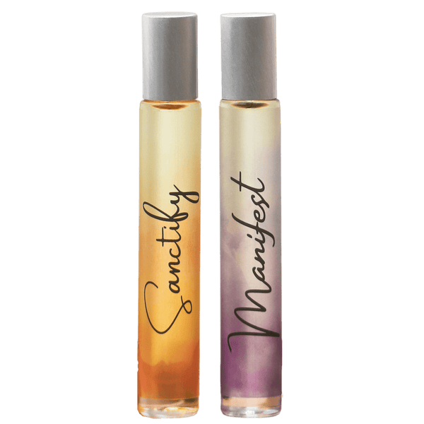 Reiki-Infused Sanctify and Manifest Rollerball Perfumes