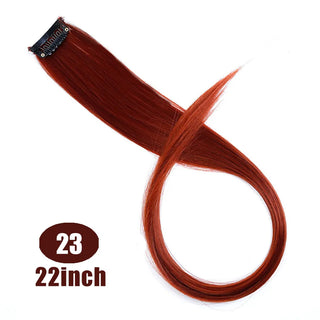 Buy 23 22 Inch Synthetic Colored Highlight Hair Extensions