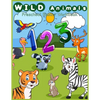 Wild animals Preschool basic workbook: Number activity, counting activities, preschool mathematics, kindergarten math games puzzles for preschoolers a - Paperback