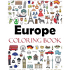 Europe Coloring Book - Paperback
