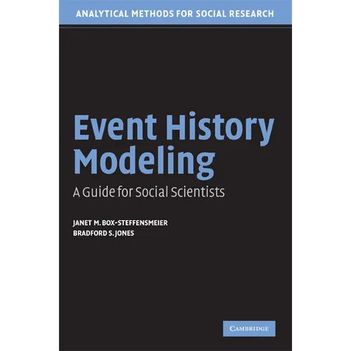 Event History Modeling: A Guide for Social Scientists - Paperback