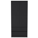 Beloit 3 Piece Bedroom Set, Black