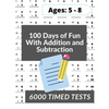 100 Days of Fun With Addition and Subtraction: 0-20 Addition and Subtraction Math Drills for Grades K-2 - Reproducible Practice Problems - Paperback