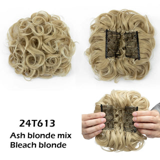 Buy 24t613 LARGE Comb Clip in Curly Hair Extension