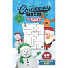 Christmas Mazes for Kids 69 Mazes Difficulty Level Easy: Fun Maze Puzzle Activity Game Books for Children - Holiday Stocking Stuffer Gift Idea - Snowm - Paperback