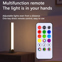 Floor Lamp RGB LED Sound Control Symphony Light Music Rhythm Ambient Pickup Lamp Strip Light for Computer Desktop Decor