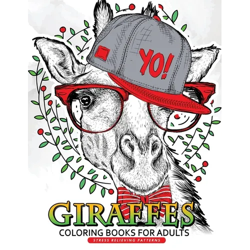 Giraffe Coloring Books for Adults: Relaxing Coloring Book For Grownups - Paperback