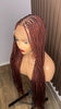 Color 350 knotless braided wig