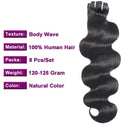 Brazilian Body Wave Clip in Human Hair Extensions