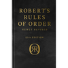 Robert's Rules of Order Newly Revised, Deluxe 12th Edition - Hardcover