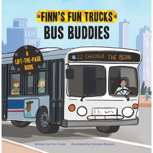 Bus Buddies: A Lift-The-Page Truck Book - Board Book