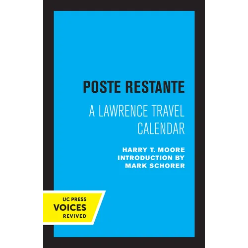 Poste Restante: A Lawrence Travel Calendar - Paperback