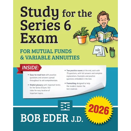 Study for the Series 6 Exam: Investment Companies and Variable Products - Paperback
