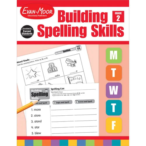 Building Spelling Skills Grade 2 Te - Paperback