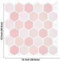 Strong Adhesive Subway Tiles Vinyl Wallpaper Peel and Stick