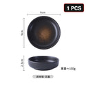 Seasoning Hot Sauce Dish Cup Ceramic Plate Small Dish Plates Butter Mustard Sushi Vinegar Soy Dishes Kitchen Porcelain Saucer