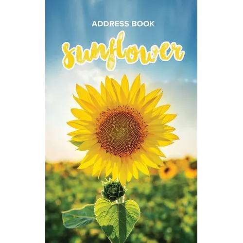 Address Book Sunflower - Paperback