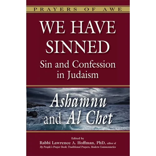 We Have Sinned: Sin and Confession in Judaism--Ashamnu and Al Chet - Hardcover