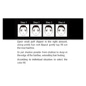 Neat Symmetry Hairline With Mirror Puff Fibers